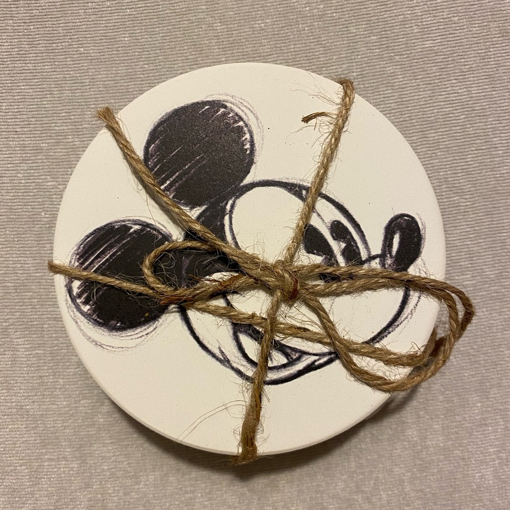 Mickey Mouse coasters